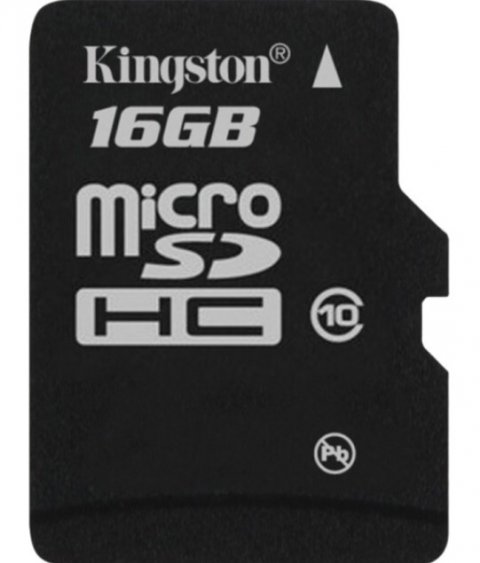 Kingston micro sd kort til GoPro. 16GB Hurtigt Class10 kort beregnet til action kamera