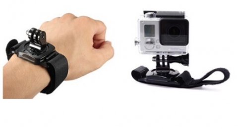 GoPro Hndled/arm blte med velcro. Med 360 grader rotation og lseknap. ( Passer til alle GoPro )