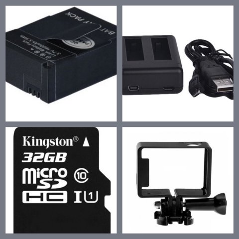 GoPro 3. Tilbehrspakke passer til gopro 3