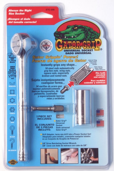 Gator Grip 7-19 mm inkl skrallen�gle