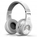 Bluedio hurricane trdlse Bluetooth hovedtelefoner med indbygget mic.Ultra bas. Hvid udgave.