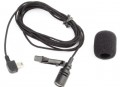 GoPro Stereo Mikrofon USB Hi-Fi udendørs mikrofon. (Passer til GoPro 3 & 4 )