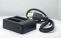 USB Dobbeltlader til SJCAM sj4000 & sj5000