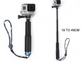 GoPro Teleskopstang Luksus model. Rød eller Blå