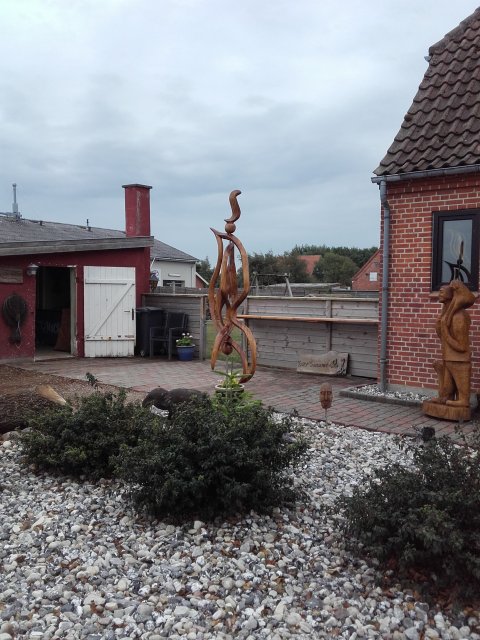 fangne i sin krop