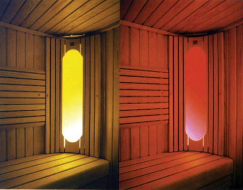 TERAPILYS TIL SAUNA OG INFRARDE KABINER