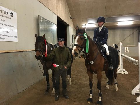 Bijou Højgård og Epona by Luck