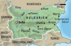 Lage Bulgarien