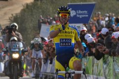 Alberto Contador wins stage 4, Volta ao Algarve 2014 (Photo credit: BS Sports & Media/Brit Sørensen)