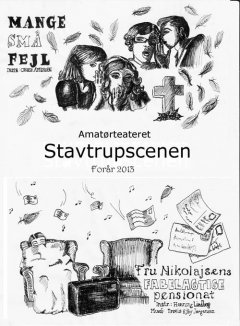 Stavtrupscenen, to en-aktere 2013
