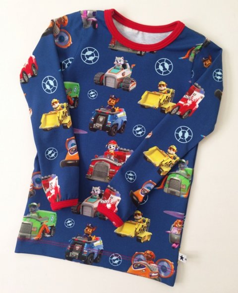 bluse med paw patrol