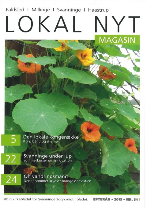 Lokalnyt nr. 34 efterår 2013 forside Lokalnyt nr. 34 efterår 2013 forside