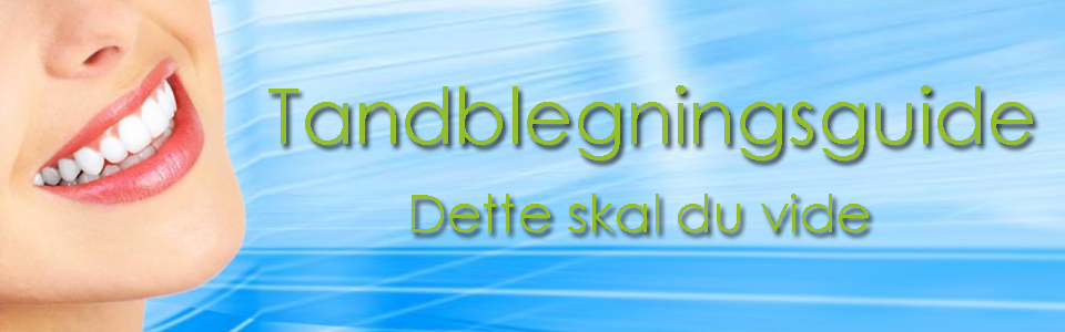 Tandblegning der rykker grnser