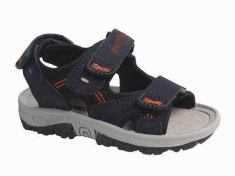sandal skind bl/sort